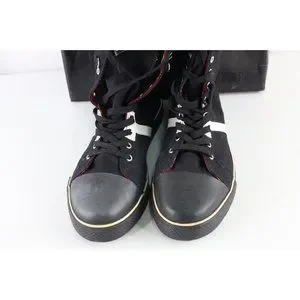 NOS Vtg 90s Streetwear Mens 12 Gothic Goth Punk Skull Tall Canvas Shoes Boots Other NOS Vtg 90s Streetwear Gothic Goth Punk Skull Tall  main image 3